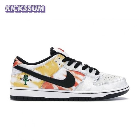 Dunk SB Low 'Tie-Dye Raygun - White' Men's