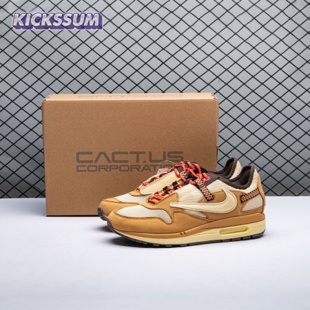 Nike Air Max 1 Travis Scott Cactus Jack Wheat Lemon Drop DO9392-701 Unisex