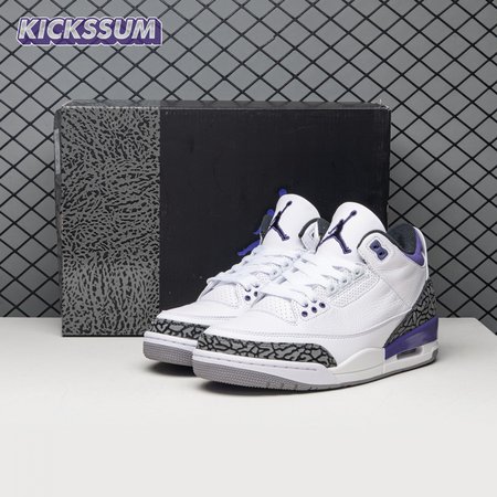 Air Jordan 3 Dark Iris CT8532-105 Men's