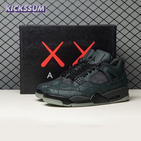 Jordan 4 Retro Kaws Black 930155-001 Men's