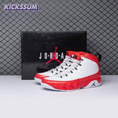 Jordan 9 Retro White Gym Red 302370-160 Men's