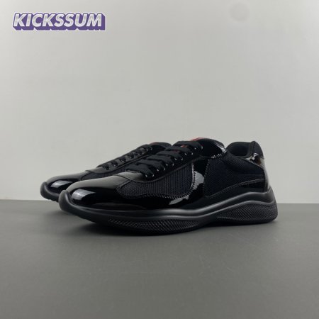 Prada America's Cup Black Sneakers