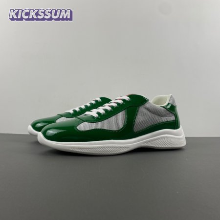 Prada America's Cup Green Sneakers