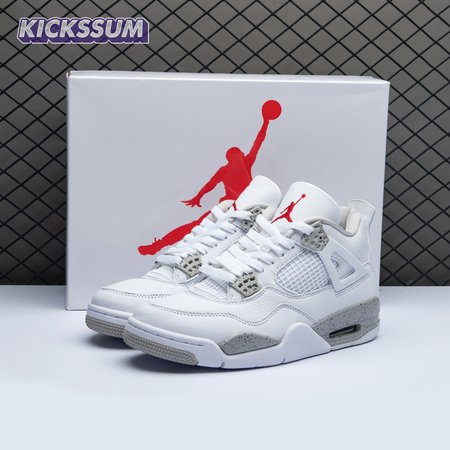 Air Jordan 4 Retro 'White Oreo' Unisex