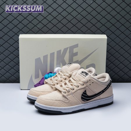 Nike SB Dunk Low Albino & Preto FD2627-200 Unisex