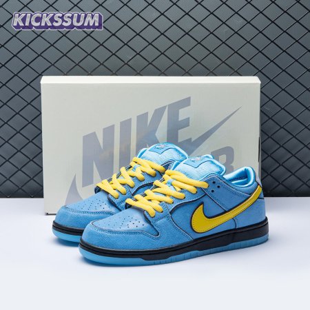Nike SB Dunk Powerpuff Girls x Nike SB Dunk Low "Bubbles" Blue Chill FZ8320-400 Unisex