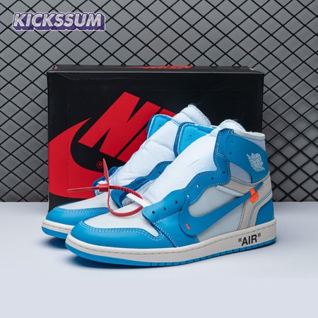 Off-White x Air Jordan 1 Retro High OG 'UNC' Unisex