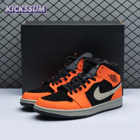 Air Jordan 1 Mid Black Cone Unisex