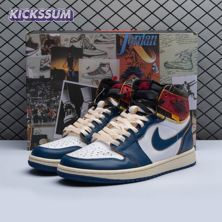 Jordan 1 Retro High Union Los Angeles Blue Toe Men's
