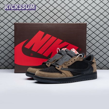 Travis Scott x Air Jordan 1 Low OG Velvet Brown DM7866 202 Unisex