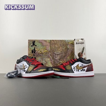 Black Myth Wukong Air Jordan 1 Low 553558-161 Unisex