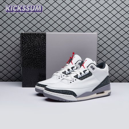 Jordan 3 Retro Cement Grey CT8532-106 Unisex