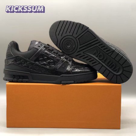 Black Trainer Sneakers