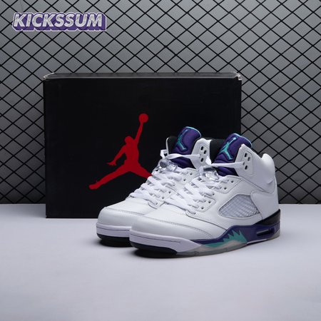 Jordan 5 Retro Grape (2013) 136027-108 Men's