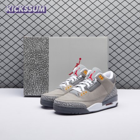 Air Jordan 3 Retro 'Cool Grey' 2021 Men's