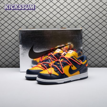 Off-White x Dunk Low 'University Gold' Unisex