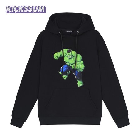 Balenciaga The Hulk Hoodie (B13) Black