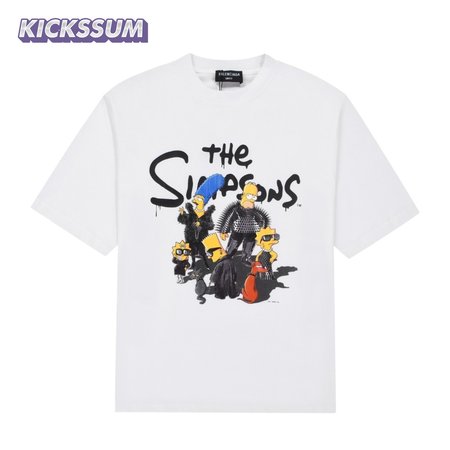 Balenciaga The Simpsons T-Shirt (B50) White