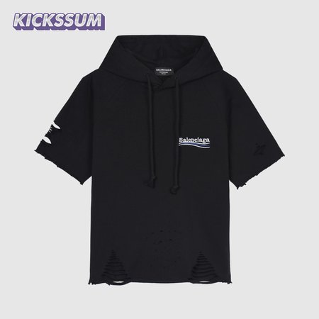 Balenciaga T-Shirt-Hoodie (B49)