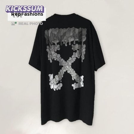 Off White Arrow Vertebrae Marker Tee