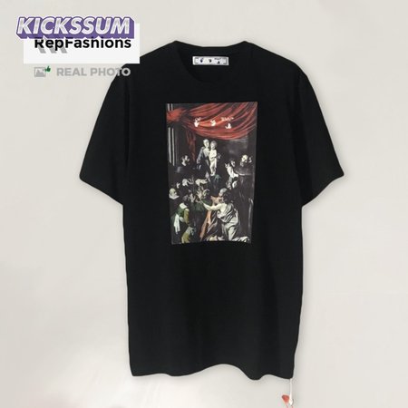 Off White Caravaggio Print Tee