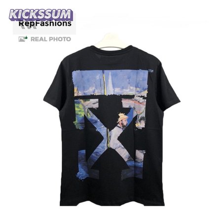 Off White Colored Diag Arrows T Shirt