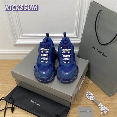 BALENCIAGA MEN'S TRIPLE S SNEAKER CLEAR SOLE - BB198