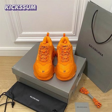 BALENCIAGA MEN'S TRIPLE S SNEAKER CLEAR SOLE - BB189