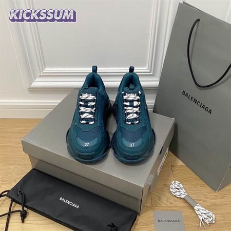 BALENCIAGA MEN'S TRIPLE S SNEAKER CLEAR SOLE - BB186