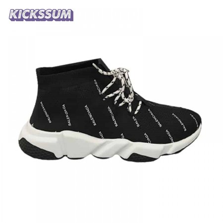 BALENCIAGA MEN'S SPEED LOGO-PRINT SNEAKER - BB166