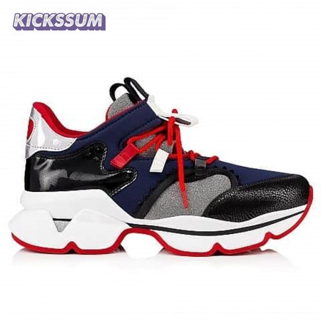 CHRISTIAN LOUBOUTIN RED- RUNNER SNEAKER - CL57