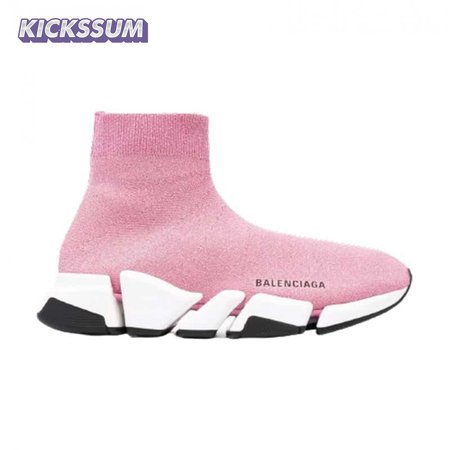 BALENCIAGA SPEED 2.0 SNEAKER IN PINK- BB146