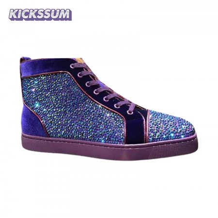 CHRISTIAN LOUBOUTIN HIGH TOP SNEAKER - CL140