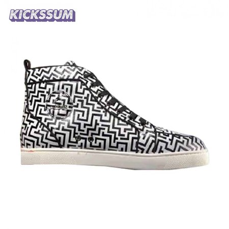 CHRISTIAN LOUBOUTIN HIGH TOP SNEAKER - CL136