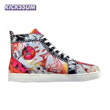CHRISTIAN LOUBOUTIN HIGH TOP SNEAKER - CL134