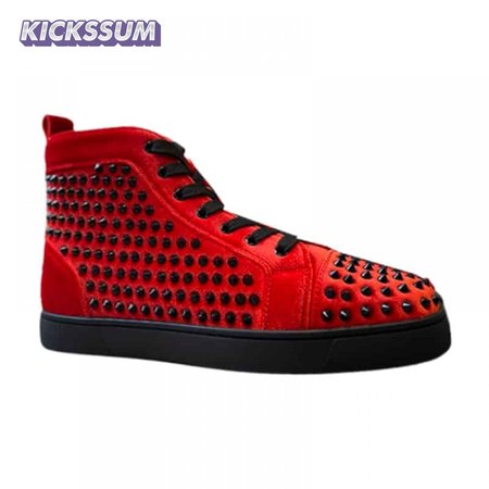 CHRISTIAN LOUBOUTIN HIGH TOP SNEAKER - CL123