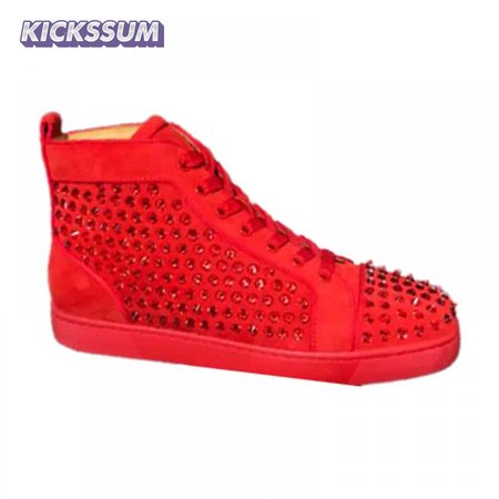 CHRISTIAN LOUBOUTIN HIGH TOP SNEAKER - CL116