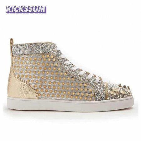 CHRISTIAN LOUBOUTIN HIGH TOP SNEAKER - CL37