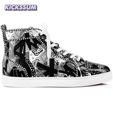 CHRISTIAN LOUBOUTIN HIGH TOP SNEAKER - CL30