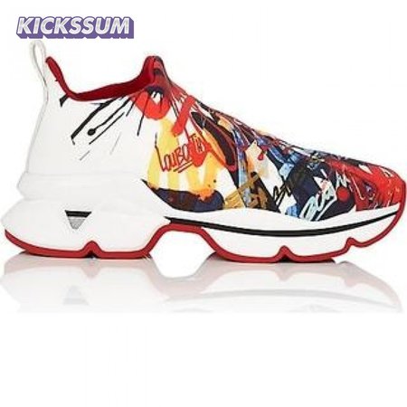 CHRISTIAN LOUBOUTIN SPACE RUN SOCK SNEAKER - CL63