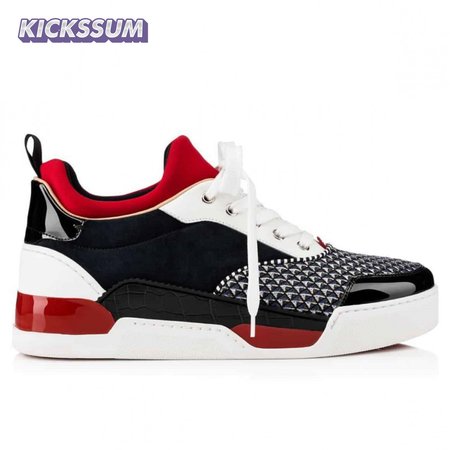 CHRISTIAN LOUBOUTIN AURELIEN FLAT SNEAKERS VERSION MULTI - CL60