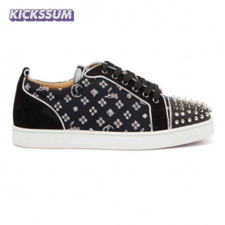 CHRISTIAN LOUBOUTIN LOUIS JUNIOR SPIKES ORLATO MEN'S FLAT - CL67