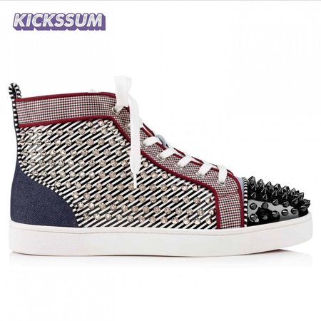 CHRISTIAN LOUBOUTIN HIGH TOP SNEAKER - CL81