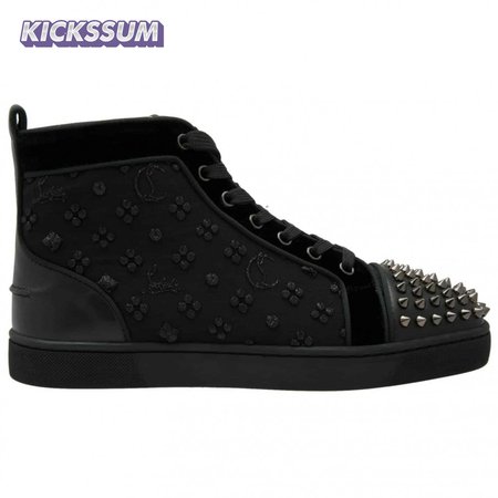 CHRISTIAN LOUBOUTIN HIGH TOP SNEAKER - CL23