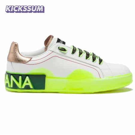 DOLCE & GABBANA PORTOFINO MELT SNEAKERS IN PRINTED NAPPA CALFSKIN - DG17