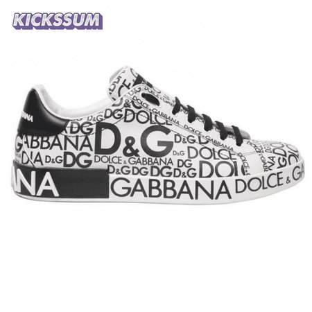 DOLCE & GABBANA LOGO PRINT SNEAKERS - DG13