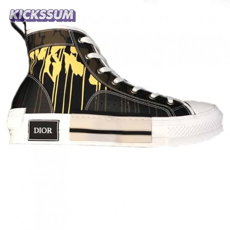 DIOR B23 HIGH SNEAKER OBLIQUE RAYMOND PETTIBON - CD31