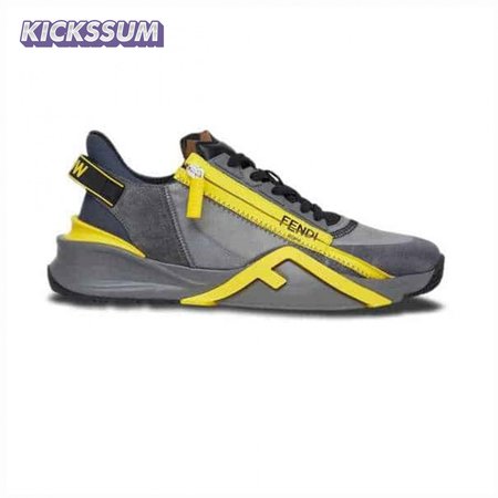 FENDI CHUNKY LACE-UP TRAINERS - FD21