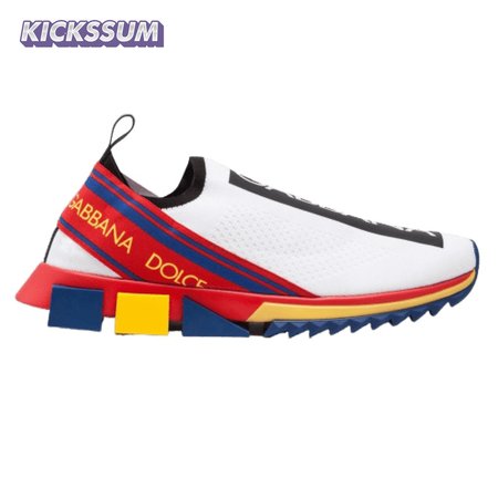 DOLCE & GABBANA STRETCH MESH SORRENTO SNEAKERS WITH LOGO - DG45