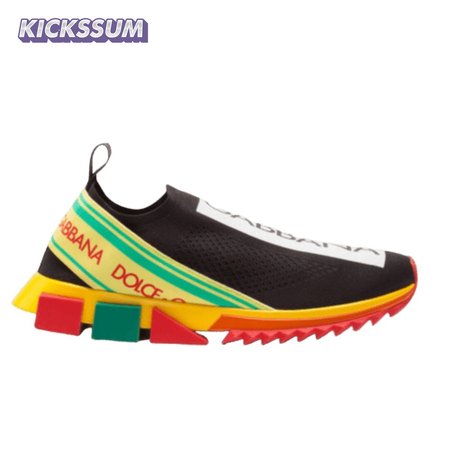 DOLCE & GABBANA STRETCH MESH SORRENTO SNEAKERS WITH LOGO - DG47